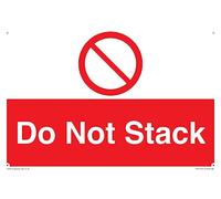 Panneau Do Not Stack - 300 x 200 mm - A4L