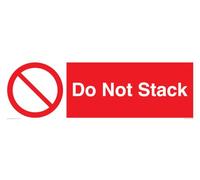 Panneau Do Not Stack - 600 x 200 mm - L62