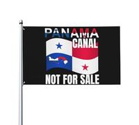 Panneau drapeau « Canal de Panama : pas à vendre » 2 x 3 cm. « J'aime le canal de Panama, pas à vendre », bannière, tapisserie pour décoration de chambre, de jardin, sans mât.