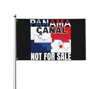Panneau drapeau « Canal de Panama : pas à vendre » 4 x 6 » J'aime le canal de Panama, pas à vendre, bannière de drapeau, tapisserie pour décoration de chambre, de cour, panneau sans mât