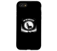 Panneau drôle d'âne « I'm The Greatest Silhouette Proud Donkey » Coque pour iPhone SE (2020) / 7/8