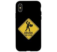 Panneau « Drunk on Love » Coque pour iPhone X/XS