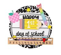 Panneau du premier et du dernier jour d'école