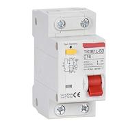 Panneau électrique, Panneau de disjoncteurs RCBO MCB Disjoncteur différentiel 10 A-63 A 30 mA 110 V-230 V CA Courbe C 4,5 kA(20a,AC220V 30mA)