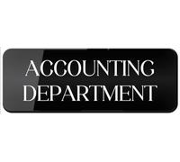 Panneau en acrylique avec ruban adhésif double face 3M pour maison, bureau, entreprise, porte ou mur - 20,3 x 30,5 cm