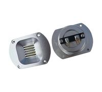 Panneau en aluminium de 74 mm - Tweeters à mouvement d'air - Technologie de diaphragme pliable - Haut-parleur pneumatique - Remplacement du tweeter Home Cinéma