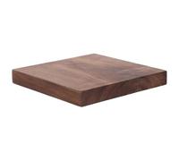 Panneau en Bois de Noyer Non Finition pour Gravure et Découpe 5,9 Pouces | Surface Lisse, Texture Naturelle, Usage Table ou Plaque, Finition Marron, Simple à Poncer et Tailler