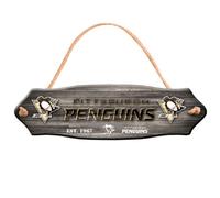 Panneau en bois Pittsburgh Penguins