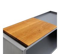 Panneau en bois pour chariot à bois mobile LxWxH 49.5x40x2.5cm
