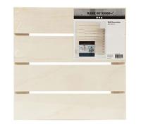 Panneau En Bois Pour Décoration Murale 28,6 X 28,6 Cm