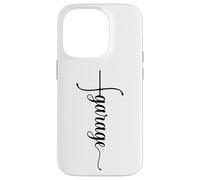 Panneau en Croix Verticale Humoristique pour Garage, Voiture, mécanicien, Mari, Papa Coque pour iPhone 14 Pro