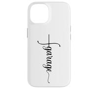 Panneau en Croix Verticale Humoristique pour Garage, Voiture, mécanicien, Mari, Papa Coque pour iPhone 14