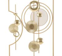 Décoration Murale en Métal "Goldy" 80cm Or