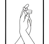 PANNEAU EN FER SIMPLY HANDS