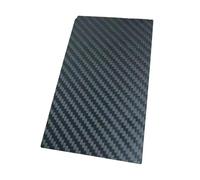 Panneau en Fiber de carbone 75x125mm, matériau léger, épaisseur 0.5MM-5.0MM, modélisation panneau, 1 pièce Pour Cerfs-volants et Avions Radiocommandés(5.0mm twill matte)