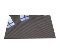 Panneau en fibre de carbone véritable de 0,5 à 5 mm, matériau composite de dureté for pièces intérieures, 1 pièce(Green,1.5mm)