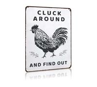 Panneau en Métal Je Jardine, Je Bois Plaque Metal Personnalisé Plaques en Fer Mural pour Décoration Murale Club Homme Caves S