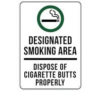 Panneau en Métal s'il Vous Plaît, Ne Jetez Pas De Cigarettes Signes en Métal Grotte d'homme Panneaux pour Club Salle Bain Toilettes S