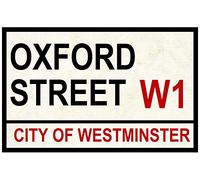 Panneau en métal TNND Street Street Street (Oxford Street) 20,3 x 30,5 cm