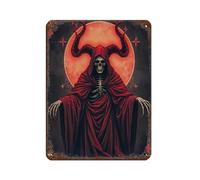 Panneau en métal vintage Hades The Uncanny pour pub, club, café, bar, maison, décoration murale 30 x 40 cm