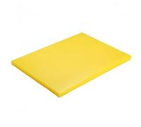 Panneau en polyéthylène marron/rouge/blanc 38 x 28 x 2 cm, résistant à l'abrasion, for salle de bain, 1 pièce(Yellow)