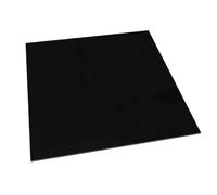 Panneau en polypropylène noir 50 x 50 mm/50 x 100 mm, plaque en plastique polypropylène haute résistance for bricolage, 5 pièces(50x50x4mm)