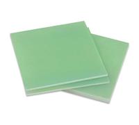 Panneau en résine époxy G10 FR4 de qualité supérieure - Vert clair, épaisseur 0,5 à 5 mm - Matériau isolant en fibre de verre for l'électronique(300x300MM 1mm)