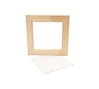 panneau en toile avec cadre 20,8 x 20,8 x 20,8 x 1,5 cm