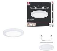 Panneau encastré LED 2in1 Cover-it rond 225mm 16,5W 1200lm 4000K Blanc dépoli Blanc