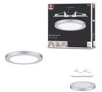 Panneau encastré LED 2in1 Cover-it rond 225 mm 16,5W 1200lm 4000K Chrome mat Chrome mat