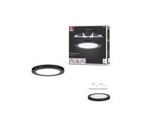 Panneau encastré LED 2in1 Cover-it rond 225mm 16,5W 1200lm 4000K Noir