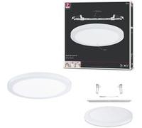 Paulmann 95392 pan. LED pan. encastré 2 en 1 Cover-it avec dét. mouv. 330 mm rond 1x22 W bl. lumière du jour Bl. dépoli synth. Pan. lum. 4000 K