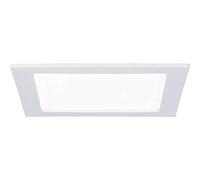 Panneau encastré LED Paulmann 16,5 W, 4 000 K, IP44, blanc, 220 x 220 mm | Spot encastré pour montage au plafond, blanc neutre 4 000 K, IP44, avec boîtier de raccordement, 1 150 lm