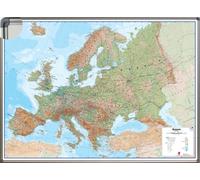 Panneau épinglable (en anglais) - Europe physique - 136 x 98 cm | Maps International