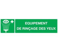 PANNEAU EQUIPEMENT DE RINCAGE DES YEUX 200X52MM TALIAPLAST - 720410