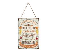 Panneau Étiquette Suspendue En Bois « Bénédiction Des Récoltes D'Automne » Pour La Décoration Intérieure Et Les Créations En Bois