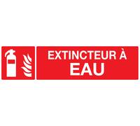 PANNEAU EXTINCTEUR A EAU 200X52MM TALIAPLAST - 720108