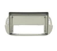 Panneau Façade D'autoradio Kit De Cadre De Tableau De Bord pour Autoradio Support De Console Centrale Plaque Frontale pour Fiat 500 2007-2015(Gray)