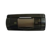 Panneau Façade D'autoradio Kit De Façade D'autoradio 1 DIN pour Bateau avec Portière Automatique Compartiment CD Cadre Étanche pour Alfa pour Romeo 164 GTV-6(Black)