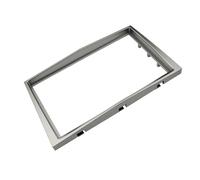 Panneau Façade D'autoradio pour Daewoo pour Winstorm 2008-2011 Cadre D'autoradio Double DIN Kit De Garniture D'installation Plaque Frontale Panneau Stéréo(Silver Grey,178X102 mm)