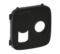 Panneau Face TV+ RJ45 Valena Allure Legrand - Noir