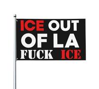 Panneau « Fuck Ice » 3x5, bannière/tapisserie drapeau IceOf La pour la décoration de jardin ou de chambre, sans mât, P22