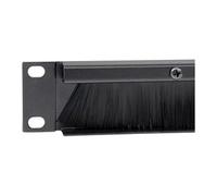 StarTech Panneau gestion câbles horizontal 1U CMBRUSH1U – passe-câbles acier avec brosse – noir 19"