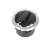 Panneau Grille Ventilation Sortie D'air De Tableau De Bord De Voiture Couvercle De Grille D'aération Pour Dacia Sandero MK1 2008-2011 MK2 2012-On Grille Panneau Décoratif(Silver)