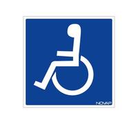 Panneau Handicapés - Rigide 200x200mm - 4220123