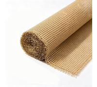 Panneau hexagonal en rotin PE Marron 40 cm x 2 m