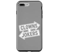 Panneau Humoristique avec flèche Clowns Or Jokers Coque pour iPhone 7 Plus/8 Plus