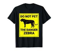 Panneau Humoristique avec Inscription « Do Not Pet The Danger » pour Halloween T-Shirt