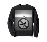 Panneau Humoristique avec Inscription « Seagull Ignore No Seagulls » Sweatshirt