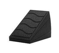 Panneau incliné pour l'étirement du mollet, cale de squat en mousse | Coin de scat stretch réglable | Accessoires sportifs avec surfaces non glissées pour le gymnase, les voyages, la maison, la zone d